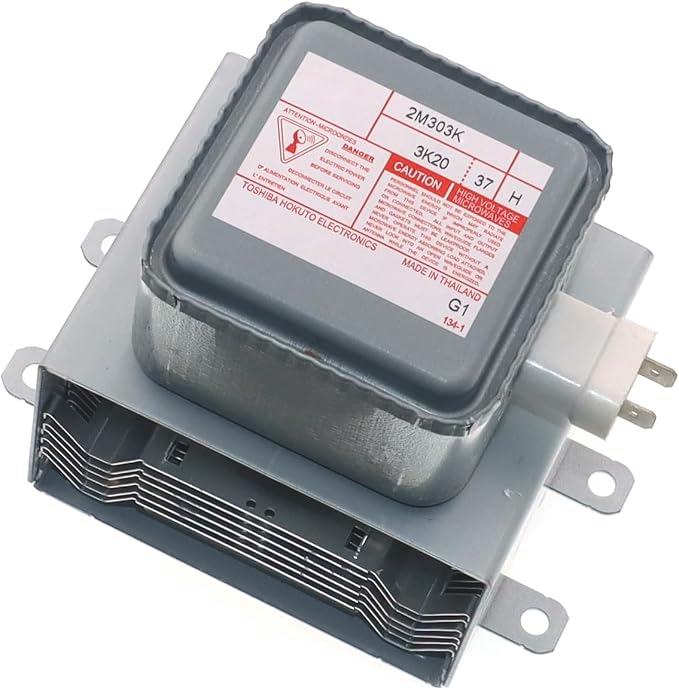 10489412 Magnetron 2M303K Frequency Conversion for Microwave Oven Magnetron Air Cooled Microwave Replacement P2005701M 404048 MZA369WRZZ MZA059WRKZ 5154649 2M303K